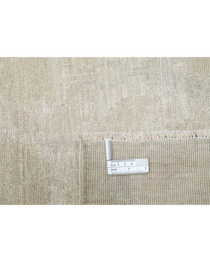 Artemix 8' 10" X 11' 5" Hand Knotted Wool Rug 8' 10" X 11' 5" (269 X 348) / Ivory / Wool
