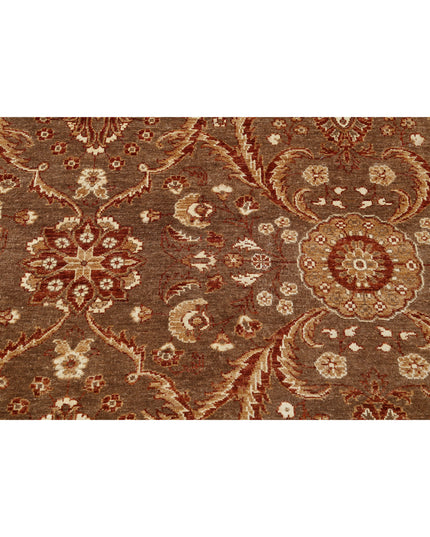 Artemix 8' 0" X 9' 8" Hand Knotted Wool Rug 8' 0" X 9' 8" (244 X 295) / Tan / Wool
