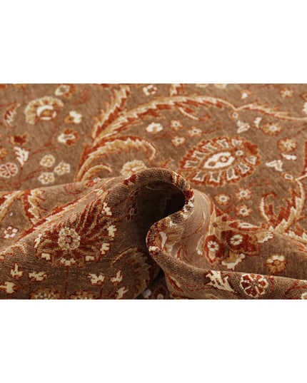 Artemix 8' 0" X 9' 8" Hand Knotted Wool Rug 8' 0" X 9' 8" (244 X 295) / Tan / Wool