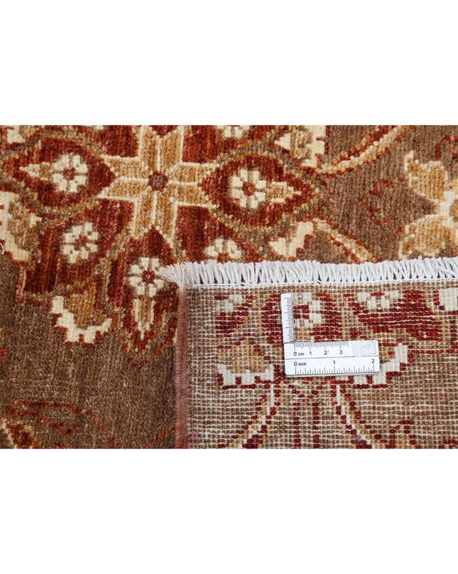 Artemix 8' 0" X 9' 8" Hand Knotted Wool Rug 8' 0" X 9' 8" (244 X 295) / Tan / Wool