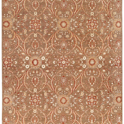 Artemix 8' 0" X 9' 8" Hand Knotted Wool Rug 8' 0" X 9' 8" (244 X 295) / Tan / Wool