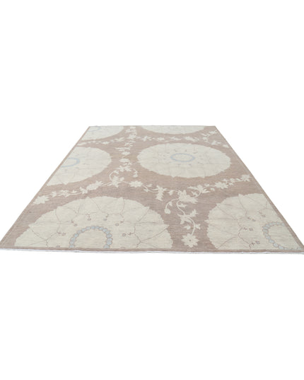 Artemix 8' 10" X 11' 9" Hand Knotted Wool Rug 8' 10" X 11' 9" (269 X 358) / Taupe / Wool
