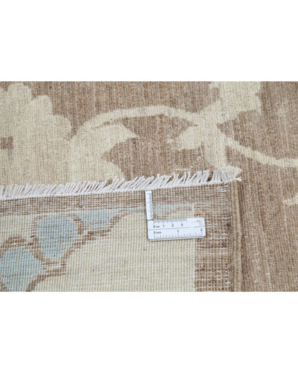 Artemix 8' 10" X 11' 9" Hand Knotted Wool Rug 8' 10" X 11' 9" (269 X 358) / Taupe / Wool