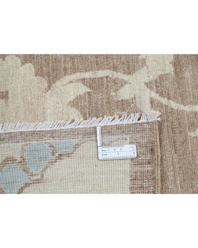 Artemix 8' 10" X 11' 9" Hand Knotted Wool Rug 8' 10" X 11' 9" (269 X 358) / Taupe / Wool