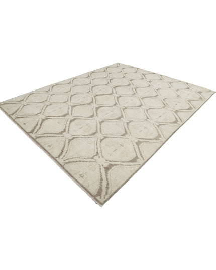 Artemix 8' 7" X 10' 10" Hand Knotted Wool Rug 8' 7" X 10' 10" (262 X 330) / Brown / Wool