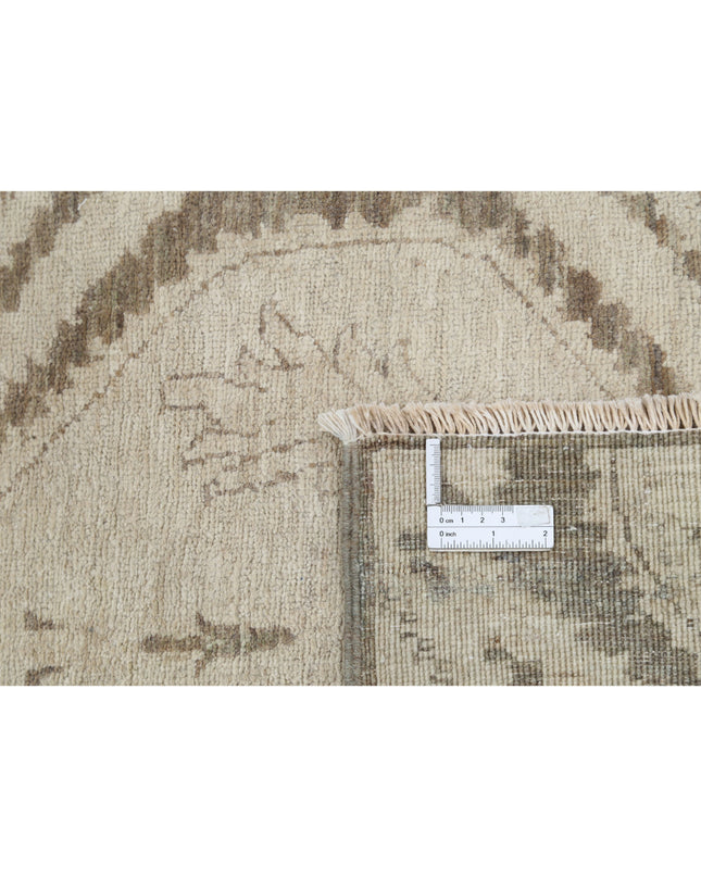 Artemix 8' 7" X 10' 10" Hand Knotted Wool Rug 8' 7" X 10' 10" (262 X 330) / Brown / Wool