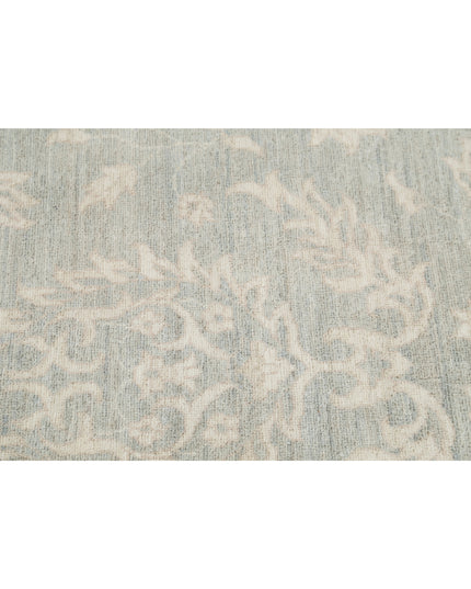 Artemix 6' 0" X 8' 8" Hand Knotted Wool Rug 6' 0" X 8' 8" (183 X 264) / Blue / Wool