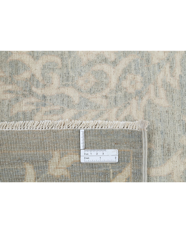 Artemix 6' 0" X 8' 8" Hand Knotted Wool Rug 6' 0" X 8' 8" (183 X 264) / Blue / Wool