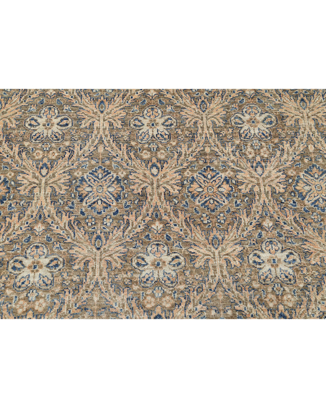 Artemix 8' 11" X 11' 8" Hand Knotted Wool Rug 8' 11" X 11' 8" (272 X 356) / Brown / Wool