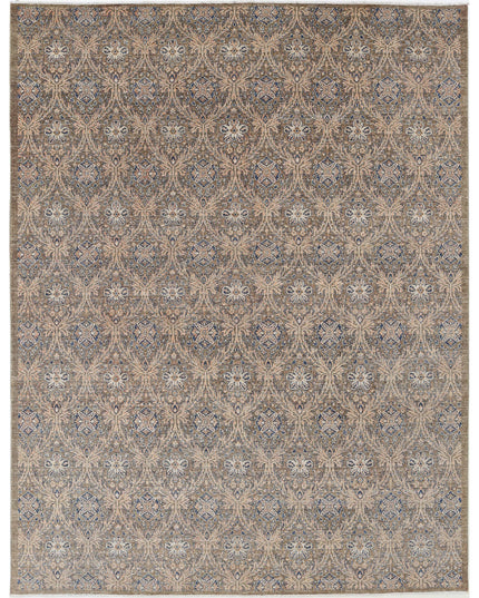 Artemix 8' 11" X 11' 8" Hand Knotted Wool Rug 8' 11" X 11' 8" (272 X 356) / Brown / Wool