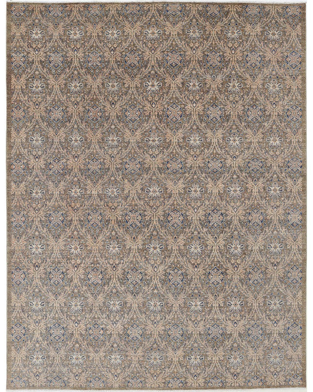 Artemix 8' 11" X 11' 8" Hand Knotted Wool Rug 8' 11" X 11' 8" (272 X 356) / Brown / Wool