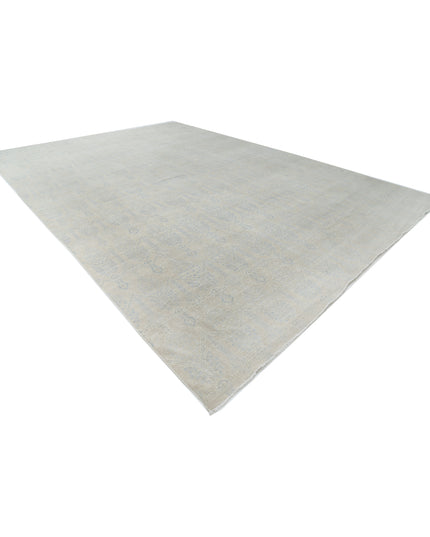 Artemix 12' 5" X 17' 8" Hand Knotted Wool Rug 12' 5" X 17' 8" (379 X 539) / Beige / Wool