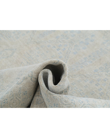 Artemix 12' 5" X 17' 8" Hand Knotted Wool Rug 12' 5" X 17' 8" (379 X 539) / Beige / Wool