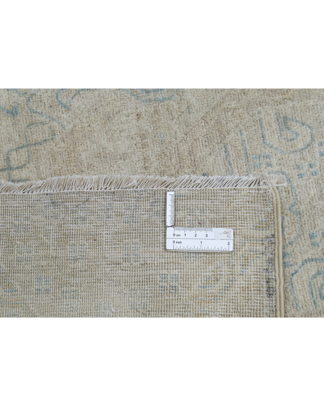 Artemix 12' 5" X 17' 8" Hand Knotted Wool Rug 12' 5" X 17' 8" (379 X 539) / Beige / Wool