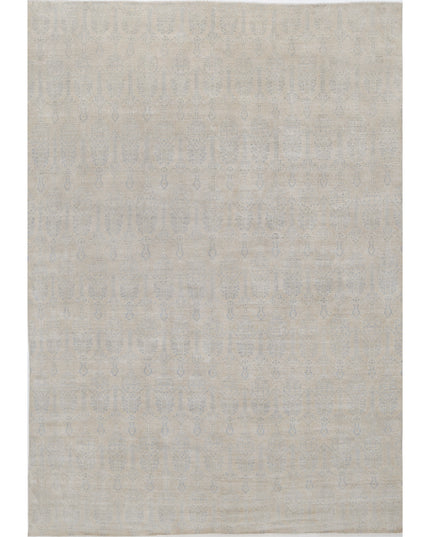 Artemix 12' 5" X 17' 8" Hand Knotted Wool Rug 12' 5" X 17' 8" (379 X 539) / Beige / Wool