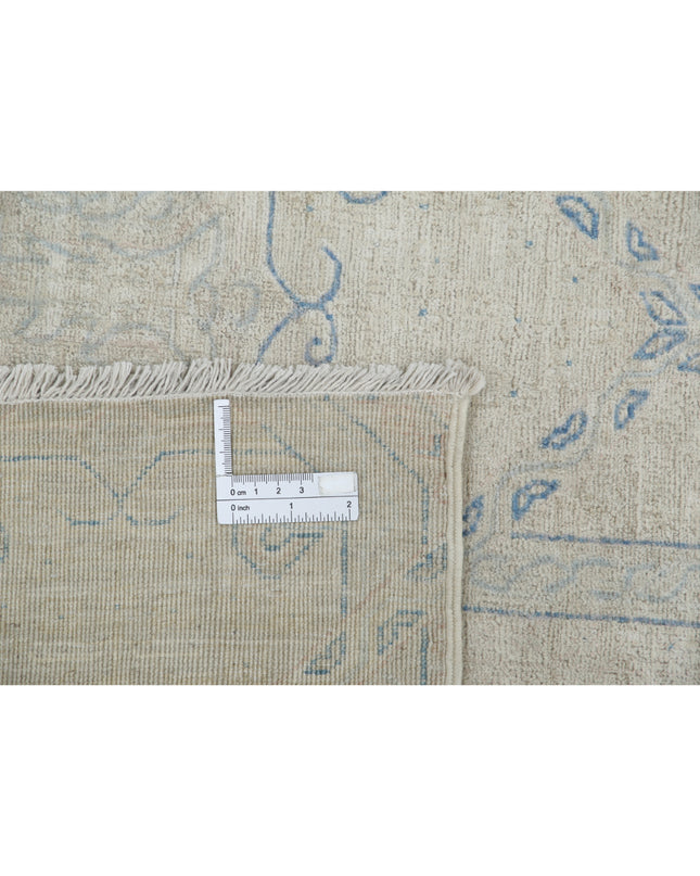 Artemix 12' 11" X 17' 2" Hand Knotted Wool Rug 12' 11" X 17' 2" (394 X 523) / Ivory / Wool