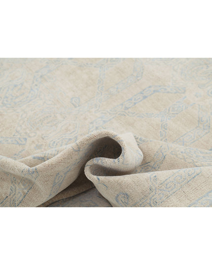 Artemix 10' 0" X 13' 9" Hand Knotted Wool Rug 10' 0" X 13' 9" (305 X 419) / Beige / Wool