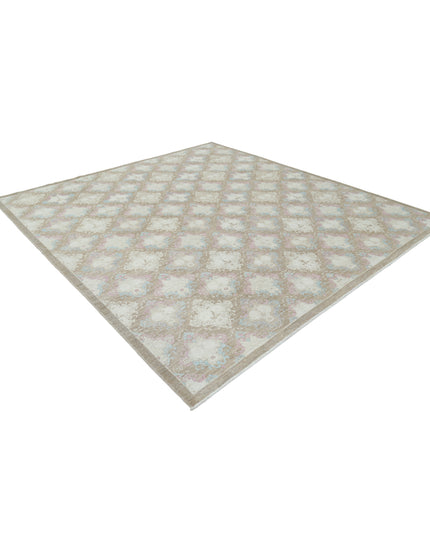 Artemix 8' 0" X 8' 9" Hand Knotted Wool Rug 8' 0" X 8' 9" (244 X 267) / Brown / Wool