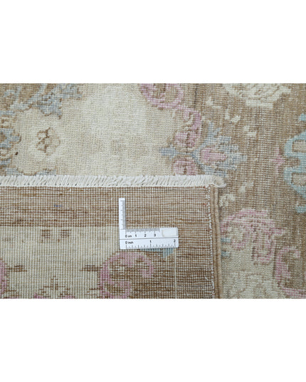 Artemix 8' 0" X 8' 9" Hand Knotted Wool Rug 8' 0" X 8' 9" (244 X 267) / Brown / Wool