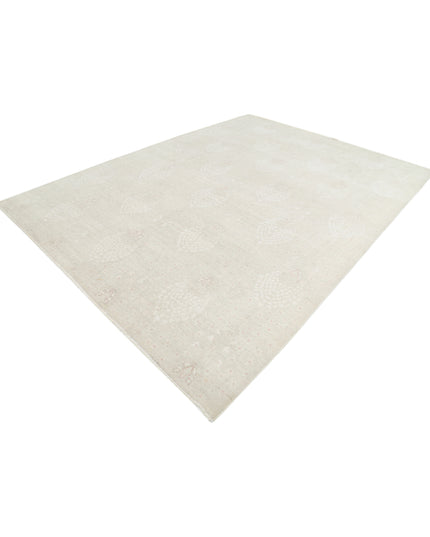 Artemix 8' 5" X 11' 1" Hand Knotted Wool Rug 8' 5" X 11' 1" (257 X 338) / Taupe / Wool