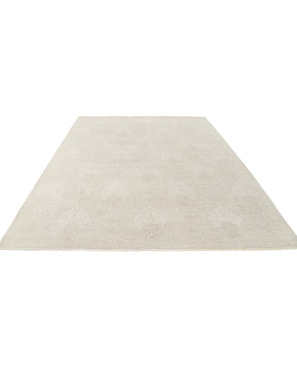 Artemix 8' 5" X 11' 1" Hand Knotted Wool Rug 8' 5" X 11' 1" (257 X 338) / Taupe / Wool
