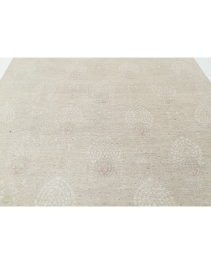 Artemix 8' 5" X 11' 1" Hand Knotted Wool Rug 8' 5" X 11' 1" (257 X 338) / Taupe / Wool