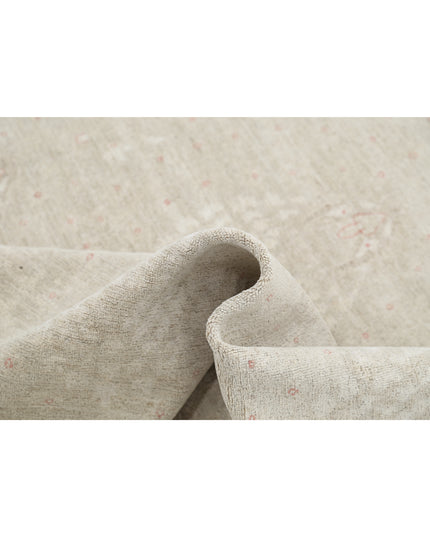 Artemix 8' 5" X 11' 1" Hand Knotted Wool Rug 8' 5" X 11' 1" (257 X 338) / Taupe / Wool