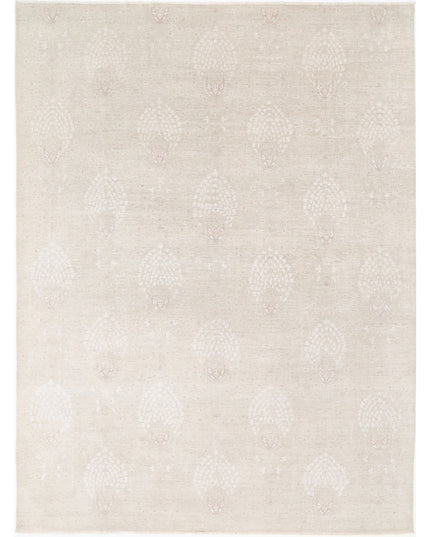 Artemix 8' 5" X 11' 1" Hand Knotted Wool Rug 8' 5" X 11' 1" (257 X 338) / Taupe / Wool