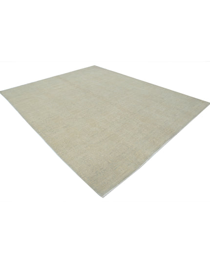 Artemix 8' 0" X 9' 6" Hand Knotted Wool Rug 8' 0" X 9' 6" (244 X 290) / Grey / Wool