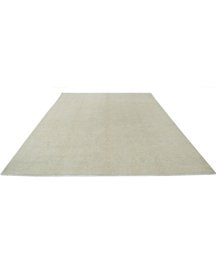 Artemix 8' 0" X 9' 6" Hand Knotted Wool Rug 8' 0" X 9' 6" (244 X 290) / Grey / Wool