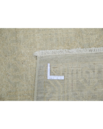 Artemix 8' 0" X 9' 6" Hand Knotted Wool Rug 8' 0" X 9' 6" (244 X 290) / Grey / Wool