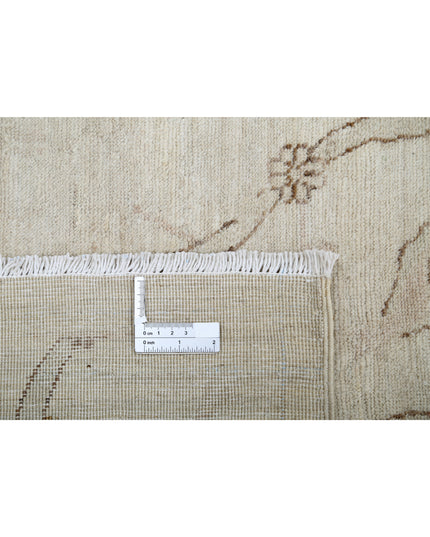 Artemix 8' 7" X 11' 10" Hand Knotted Wool Rug 8' 7" X 11' 10" (262 X 361) / Ivory / Wool