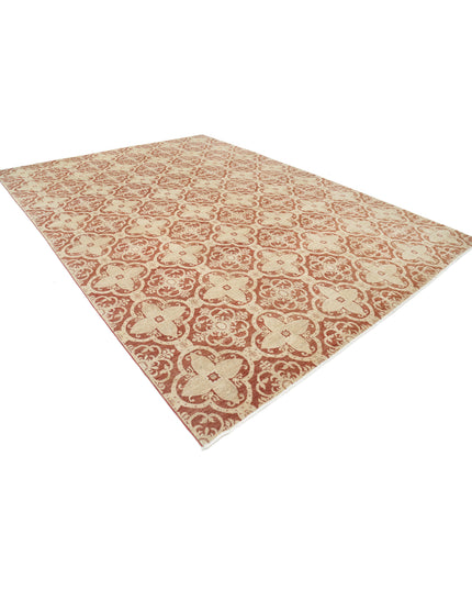 Artemix 10' 0" X 14' 1" Hand Knotted Wool Rug 10' 0" X 14' 1" (305 X 429) / Rust / Wool
