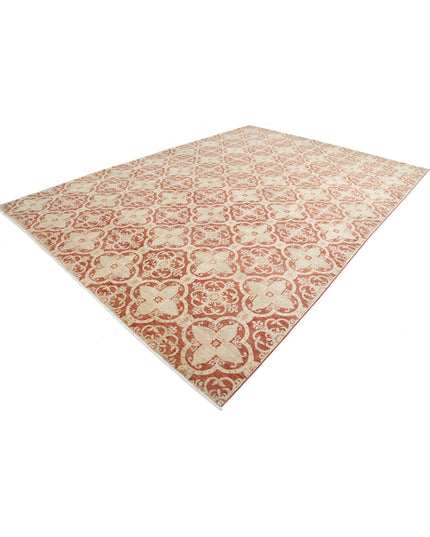 Artemix 10' 0" X 14' 1" Hand Knotted Wool Rug 10' 0" X 14' 1" (305 X 429) / Rust / Wool
