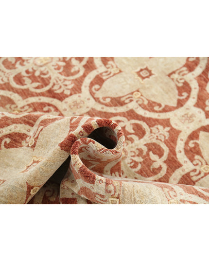 Artemix 10' 0" X 14' 1" Hand Knotted Wool Rug 10' 0" X 14' 1" (305 X 429) / Rust / Wool
