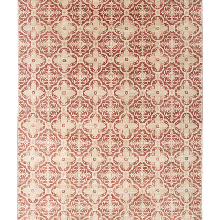 Artemix 10' 0" X 14' 1" Hand Knotted Wool Rug 10' 0" X 14' 1" (305 X 429) / Rust / Wool