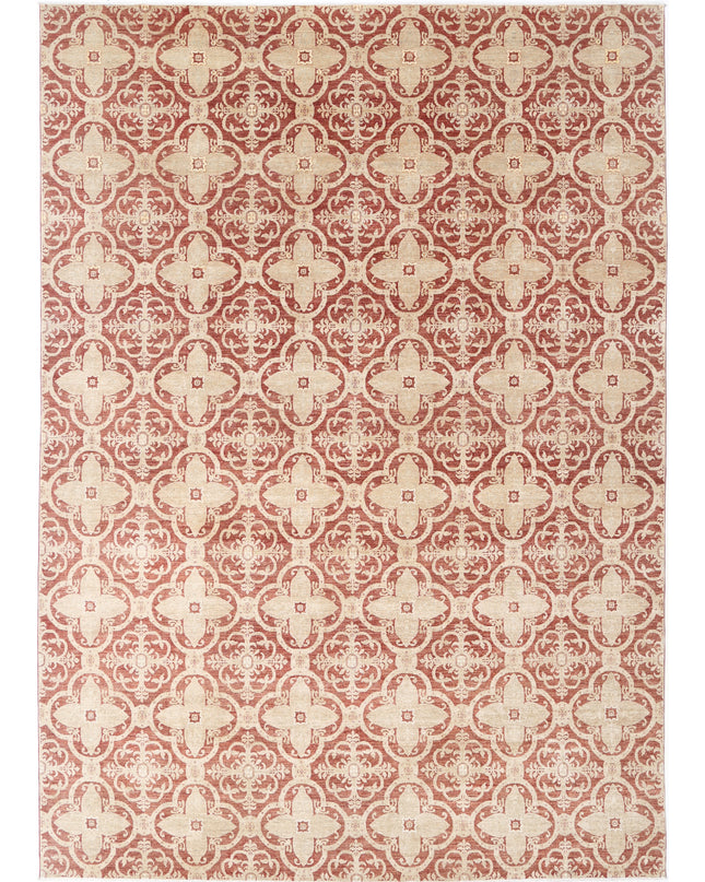 Artemix 10' 0" X 14' 1" Hand Knotted Wool Rug 10' 0" X 14' 1" (305 X 429) / Rust / Wool
