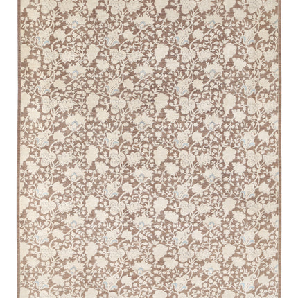 Artemix 9' 1" X 12' 0" Hand Knotted Wool Rug 9' 1" X 12' 0" (277 X 366) / Brown / Wool