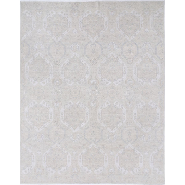 Artemix 8' 0" X 10' 1" Hand Knotted Wool Rug 8' 0" X 10' 1" (244 X 307) / Brown / Ivory