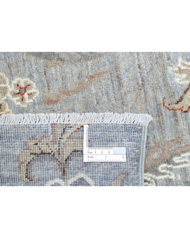 Artemix 8' 9" X 11' 4" Hand Knotted Wool & Silk Rug 8' 9" X 11' 4" (267 X 345) / Grey / Wool & Silk