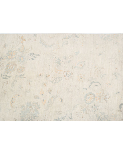 Artemix 11' 10" X 14' 5" Hand Knotted Wool & Silk Rug 11' 10" X 14' 5" (361 X 440) / Ivory / Wool & Silk