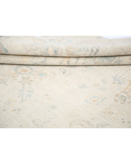 Artemix 11' 10" X 14' 5" Hand Knotted Wool & Silk Rug 11' 10" X 14' 5" (361 X 440) / Ivory / Wool & Silk