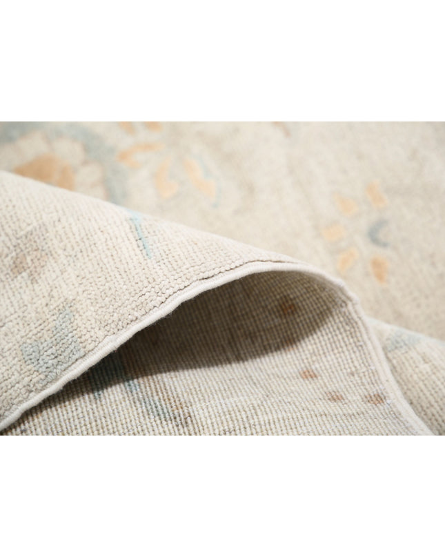 Artemix 11' 10" X 14' 5" Hand Knotted Wool & Silk Rug 11' 10" X 14' 5" (361 X 440) / Ivory / Wool & Silk