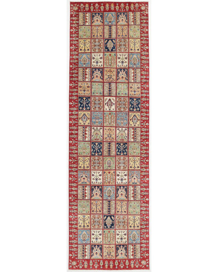 Bakhtiari 4' 0" X 14' 0" Hand Knotted Wool Rug 4' 0" X 14' 0" (122 X 427) / Multi / Wool