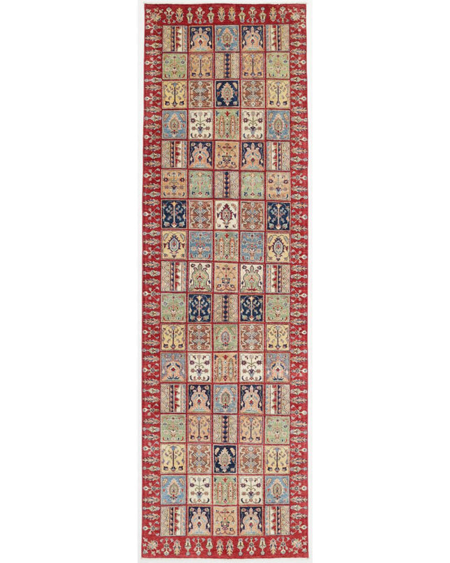Bakhtiari 4' 0" X 14' 0" Hand Knotted Wool Rug 4' 0" X 14' 0" (122 X 427) / Multi / Wool