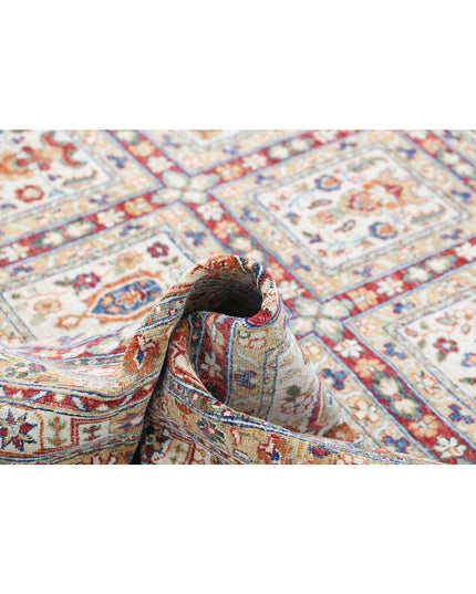 Bakhtiari 7' 10" X 11' 5" Hand Knotted Wool Rug 7' 10" X 11' 5" (239 X 348) / Red / Wool