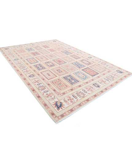 Bakhtiari 7' 11" X 11' 6" Hand Knotted Wool Rug 7' 11" X 11' 6" (241 X 351) / Gold / Wool