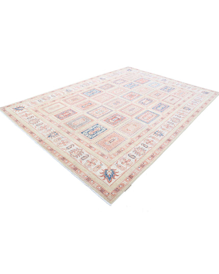 Bakhtiari 7' 11" X 11' 6" Hand Knotted Wool Rug 7' 11" X 11' 6" (241 X 351) / Gold / Wool