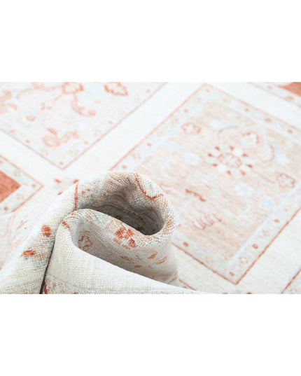 Bakhtiari 5' 6" X 7' 2" Hand Knotted Wool Rug 5' 6" X 7' 2" (168 X 219) / Ivory / Wool