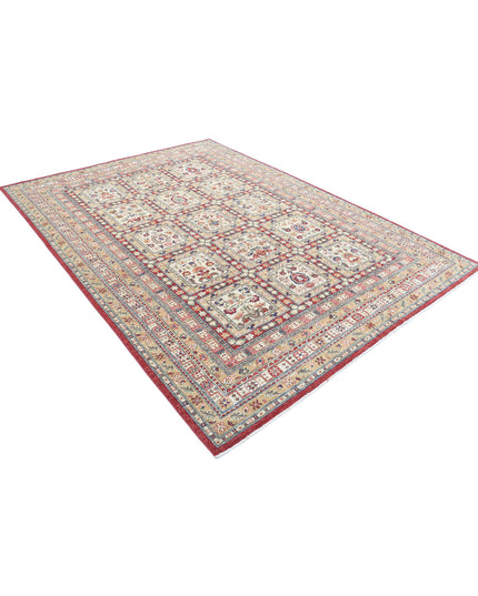 Bakhtiari 6' 10" X 9' 7" Hand Knotted Wool Rug 6' 10" X 9' 7" (208 X 292) / Ivory / Wool